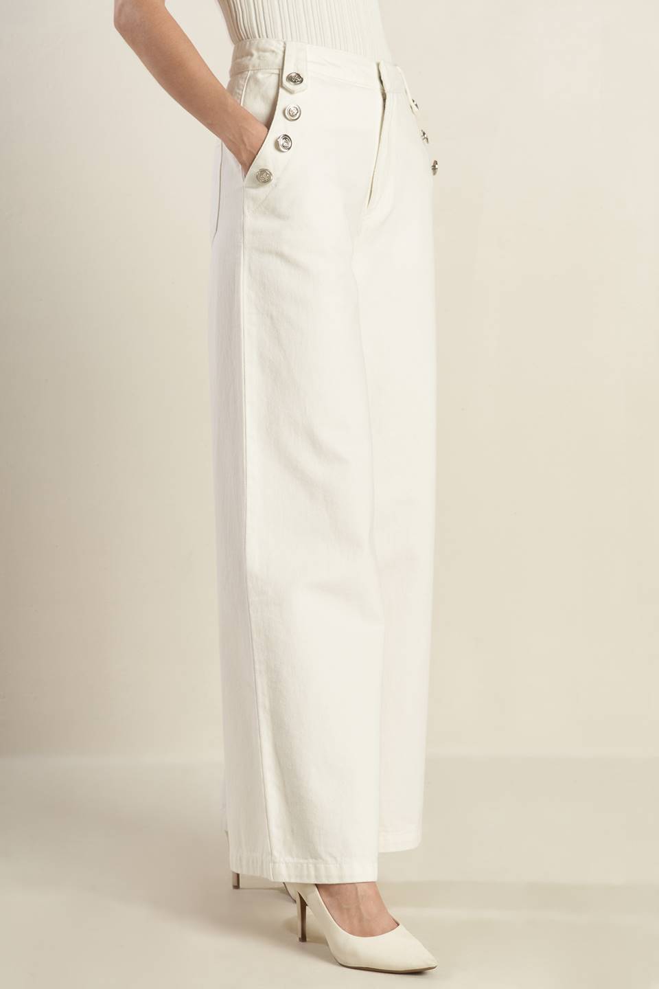 DELICATE HUE WOVEN PANTS - MaraFormigone
