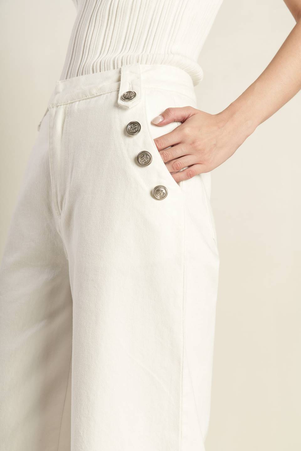 DELICATE HUE WOVEN PANTS - MaraFormigone