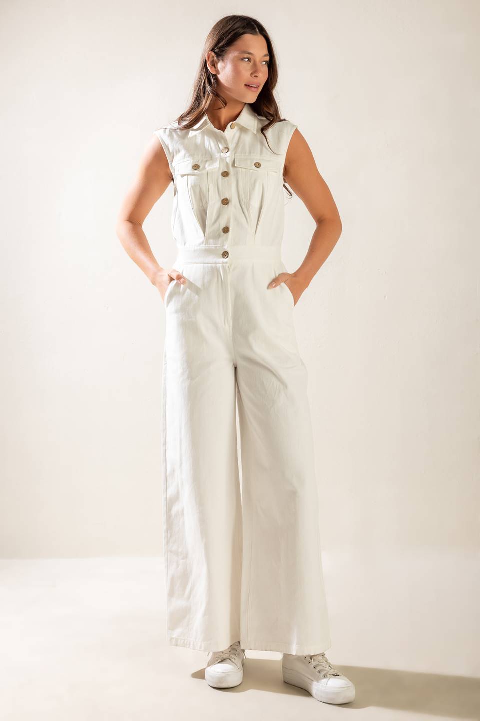 THE ART OF HAPPINESS WOVEN JUMPSUIT - MaraFormigone