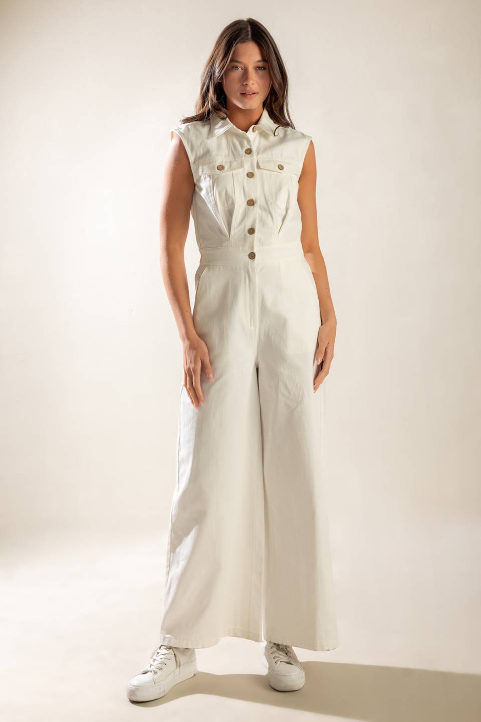 THE ART OF HAPPINESS WOVEN JUMPSUIT - MaraFormigone