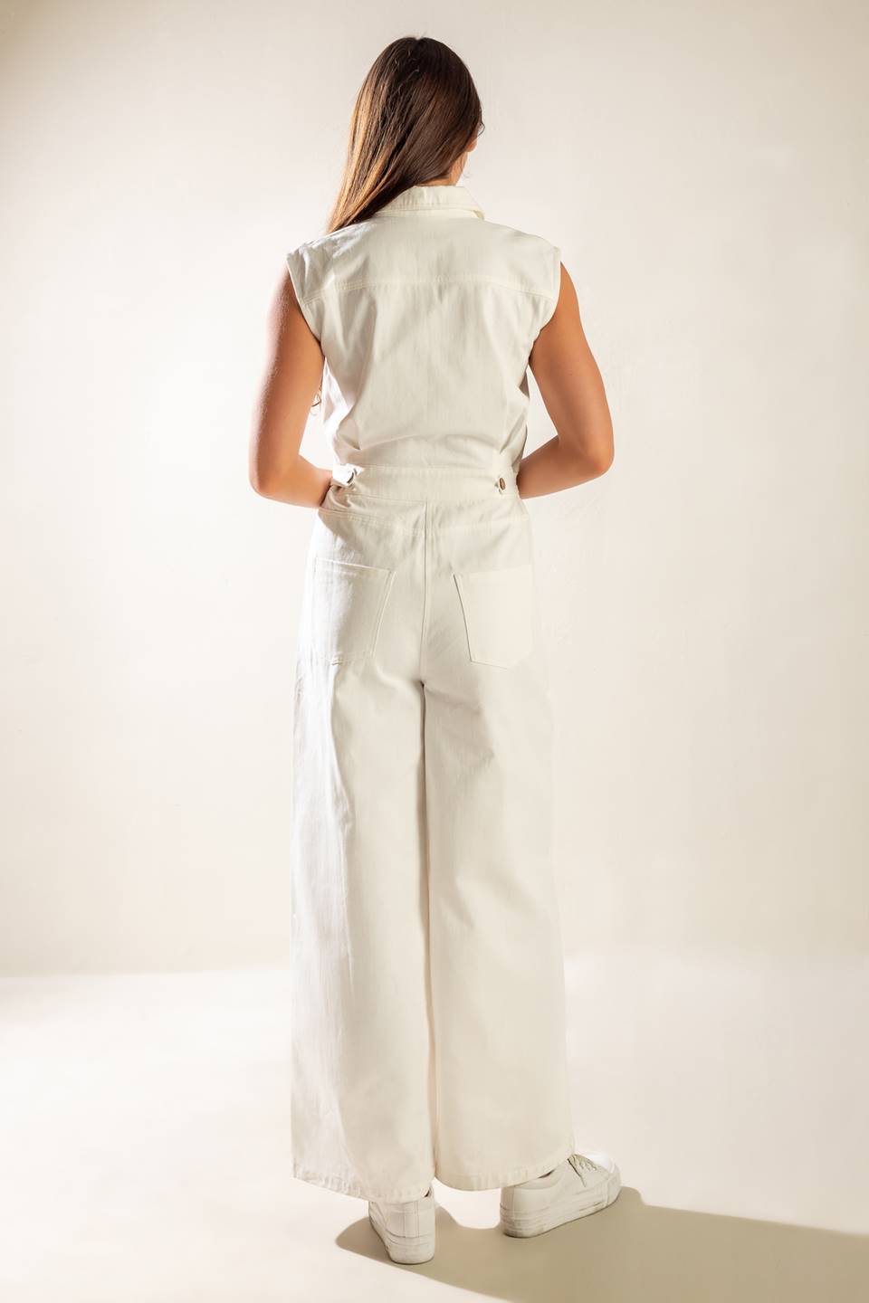 THE ART OF HAPPINESS WOVEN JUMPSUIT - MaraFormigone