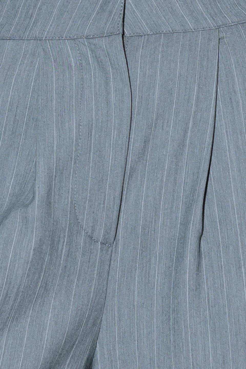 SMILE BRIGHT IN GREY WOVEN PANTS - MaraFormigone