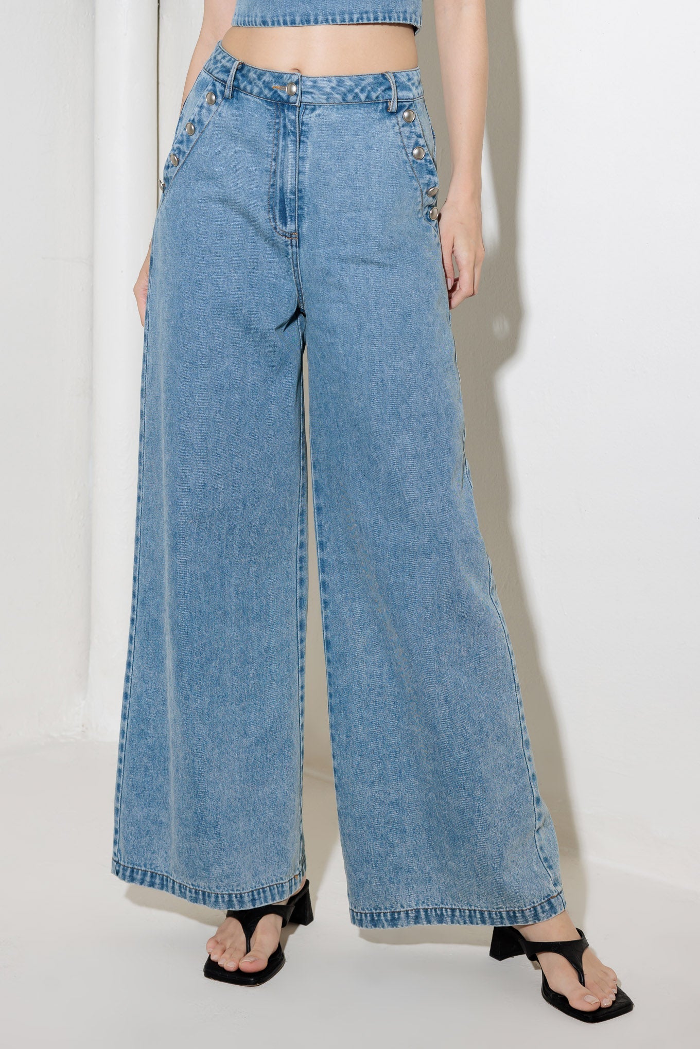 EVER SO SWEET DENIM PANTS - MaraFormigone