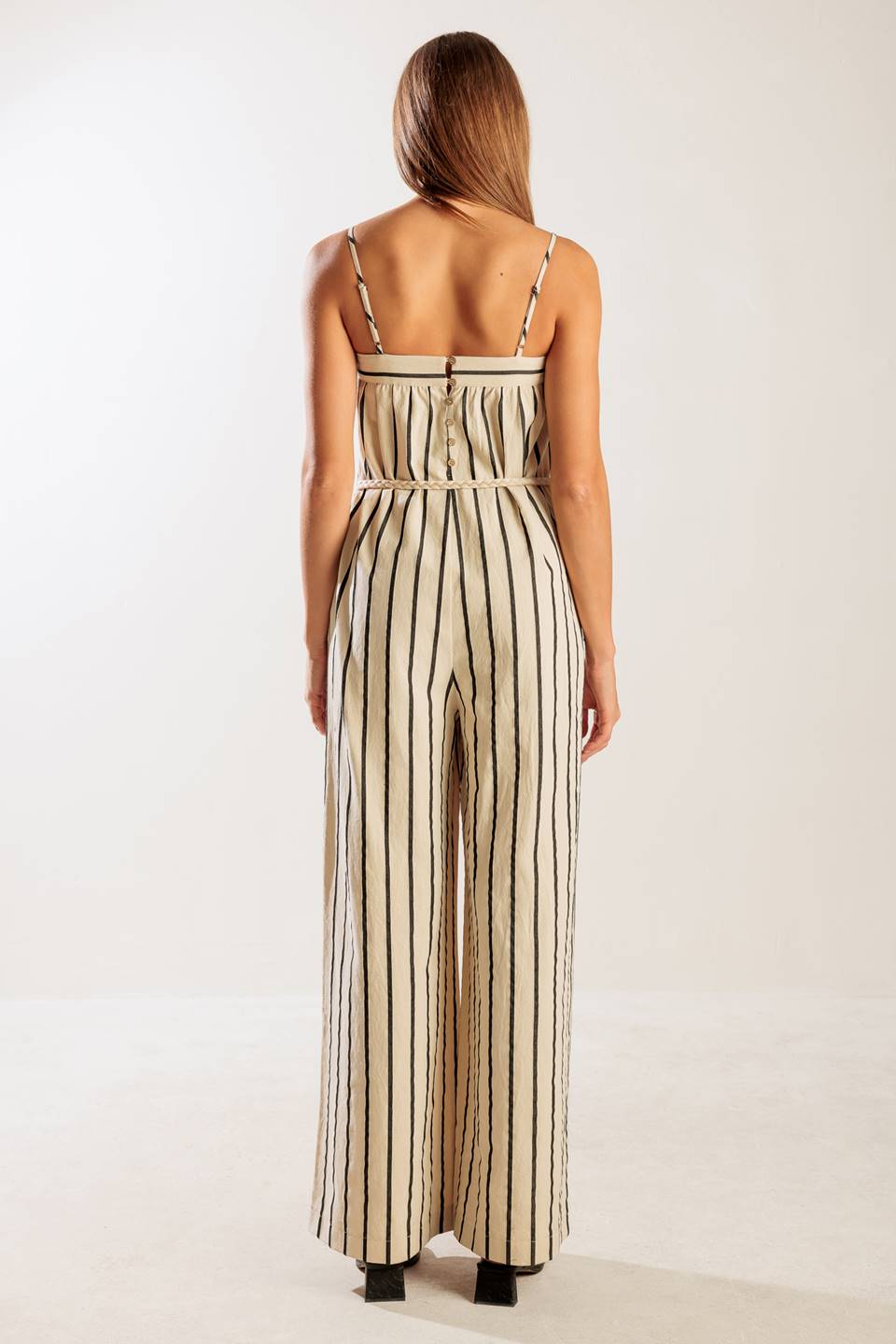 JUST THE BEGINNING WOVEN JUMPSUIT - MaraFormigone