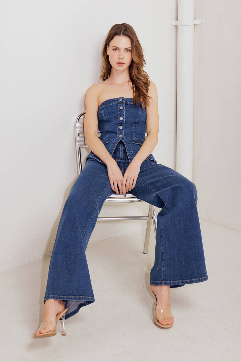 DREAM STATE BLUE DENIM PANTS - MaraFormigone