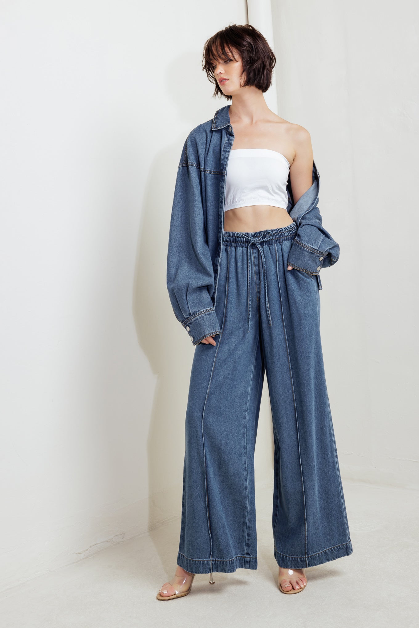 OFFLINE EDGE INDIGO DENIM PANTS - MaraFormigone