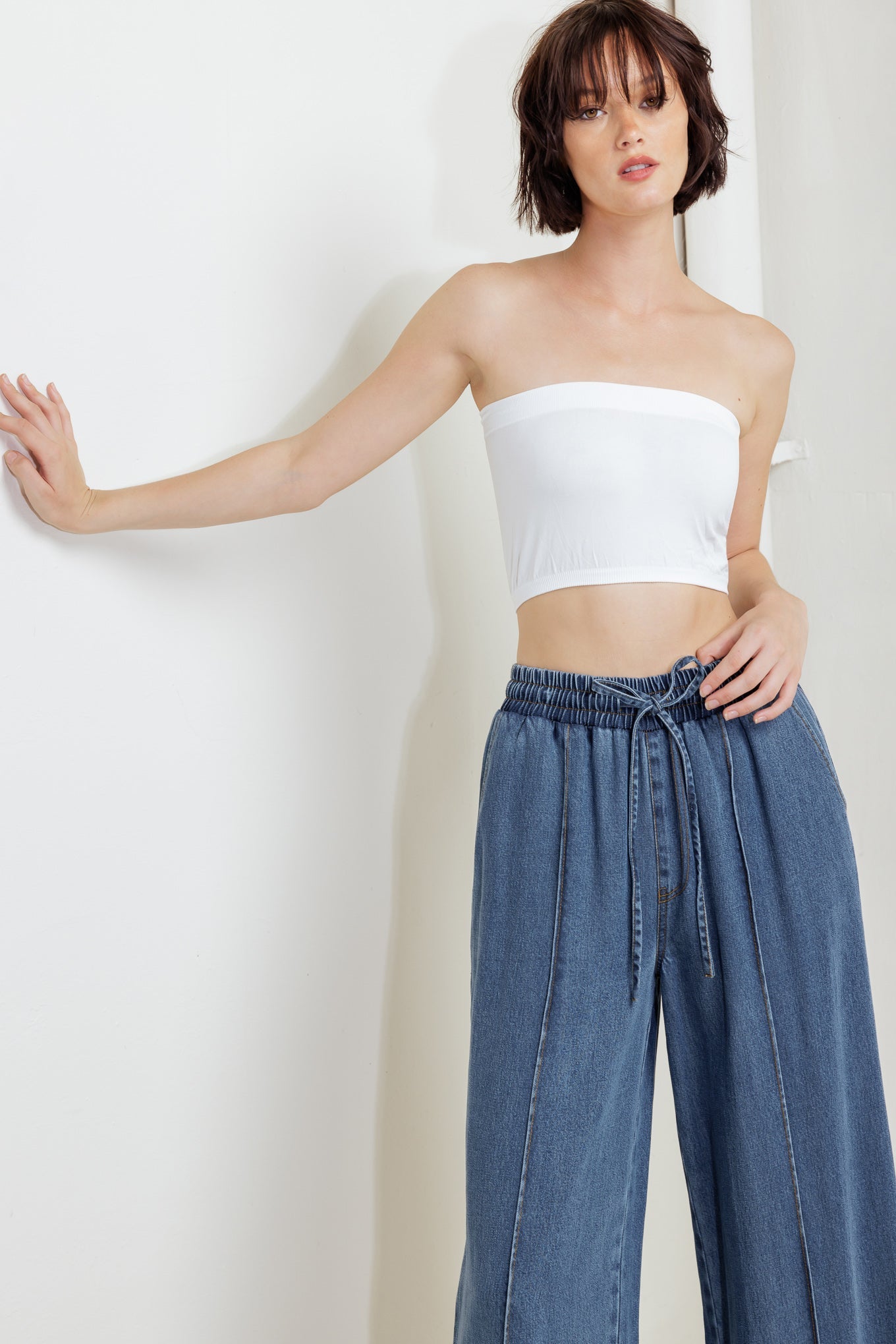 OFFLINE EDGE INDIGO DENIM PANTS - MaraFormigone