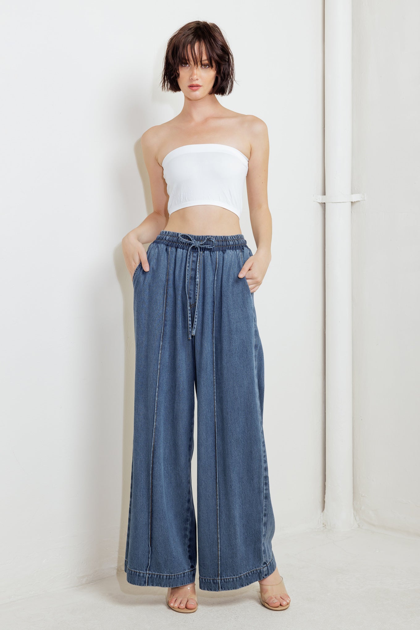 OFFLINE EDGE INDIGO DENIM PANTS - MaraFormigone