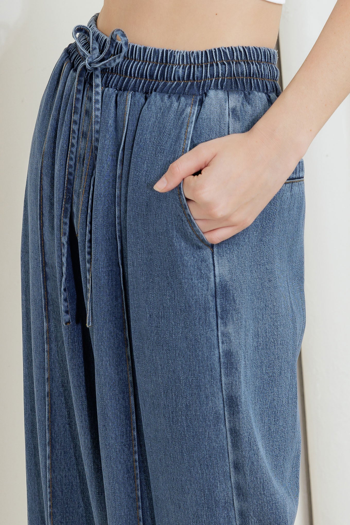 OFFLINE EDGE INDIGO DENIM PANTS - MaraFormigone