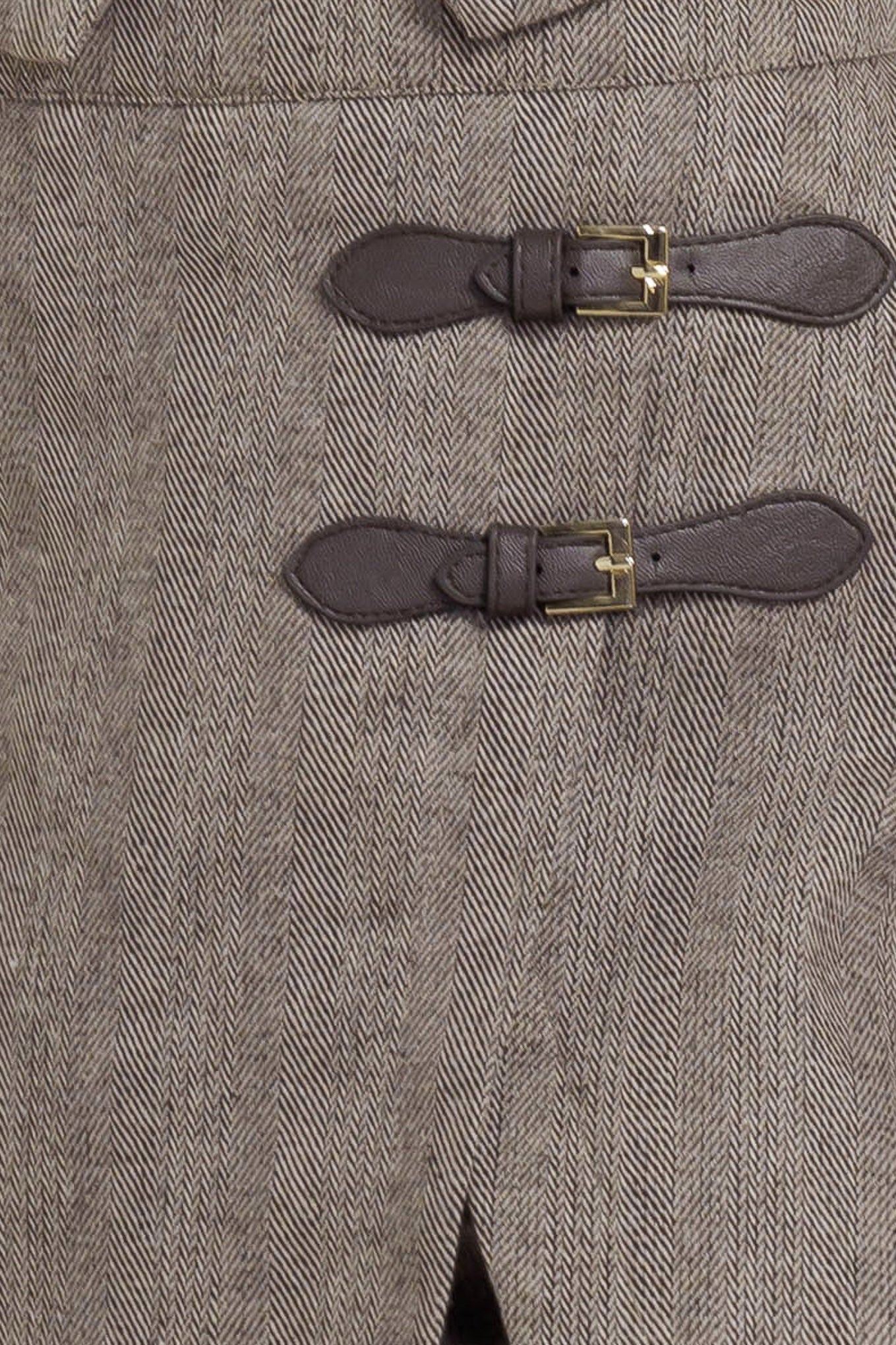 Falda pantalón tejida a medida y de estilo moderno