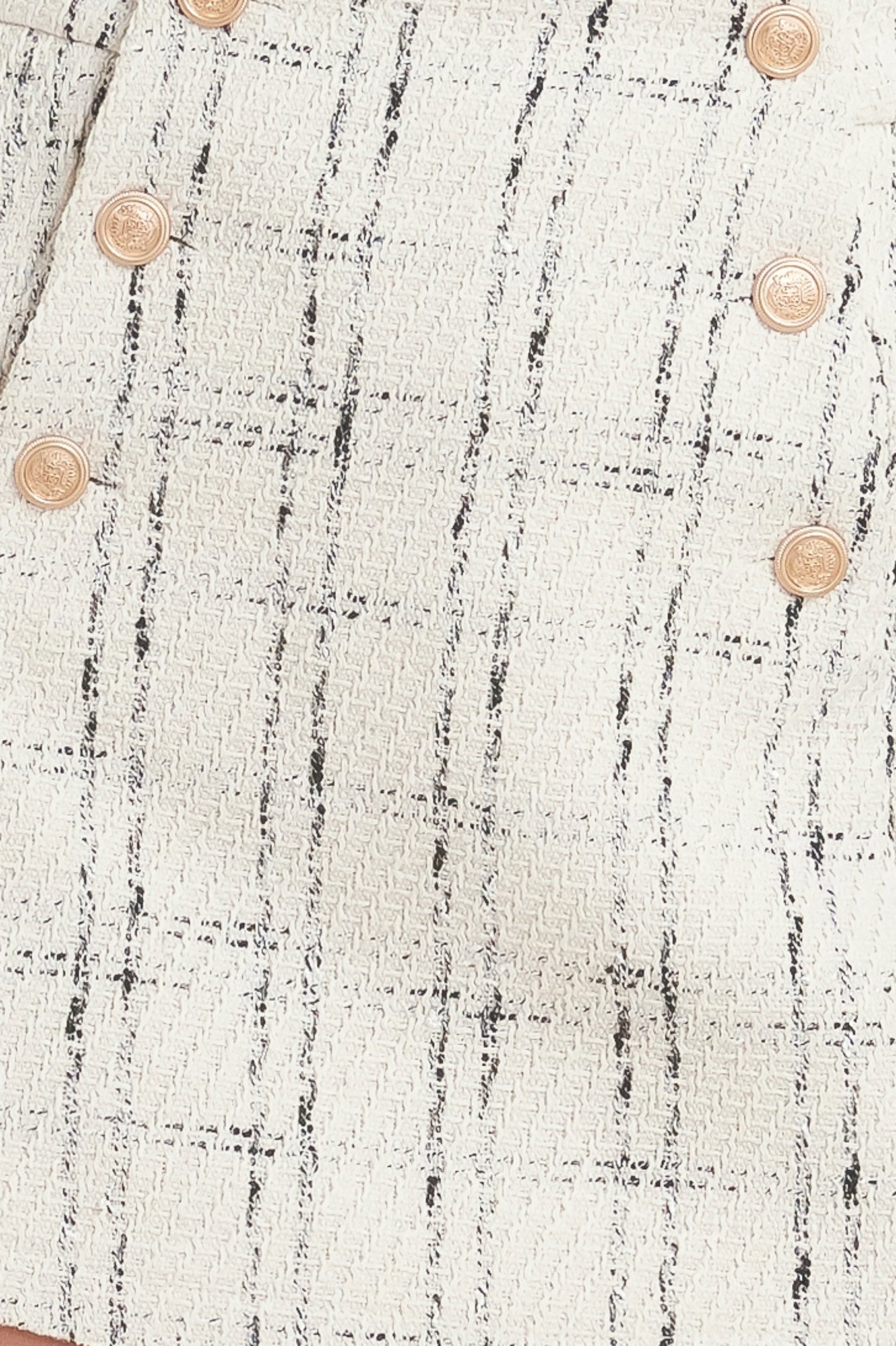 PARIS BOUND WOVEN TWEED SKORT - MaraFormigone