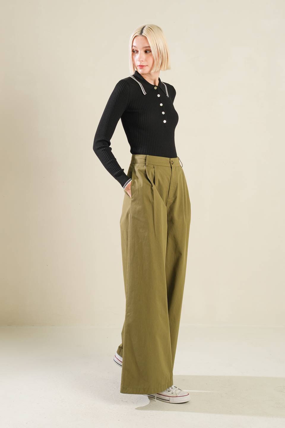 Vou pensar sobre a camisa polo.