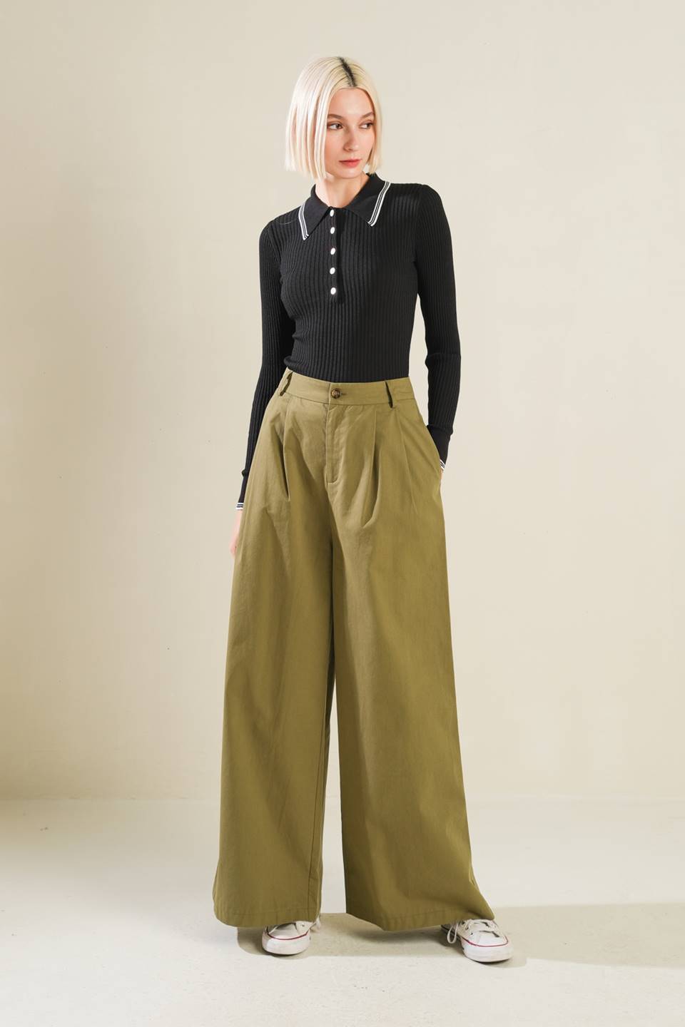 Vou pensar sobre a camisa polo.