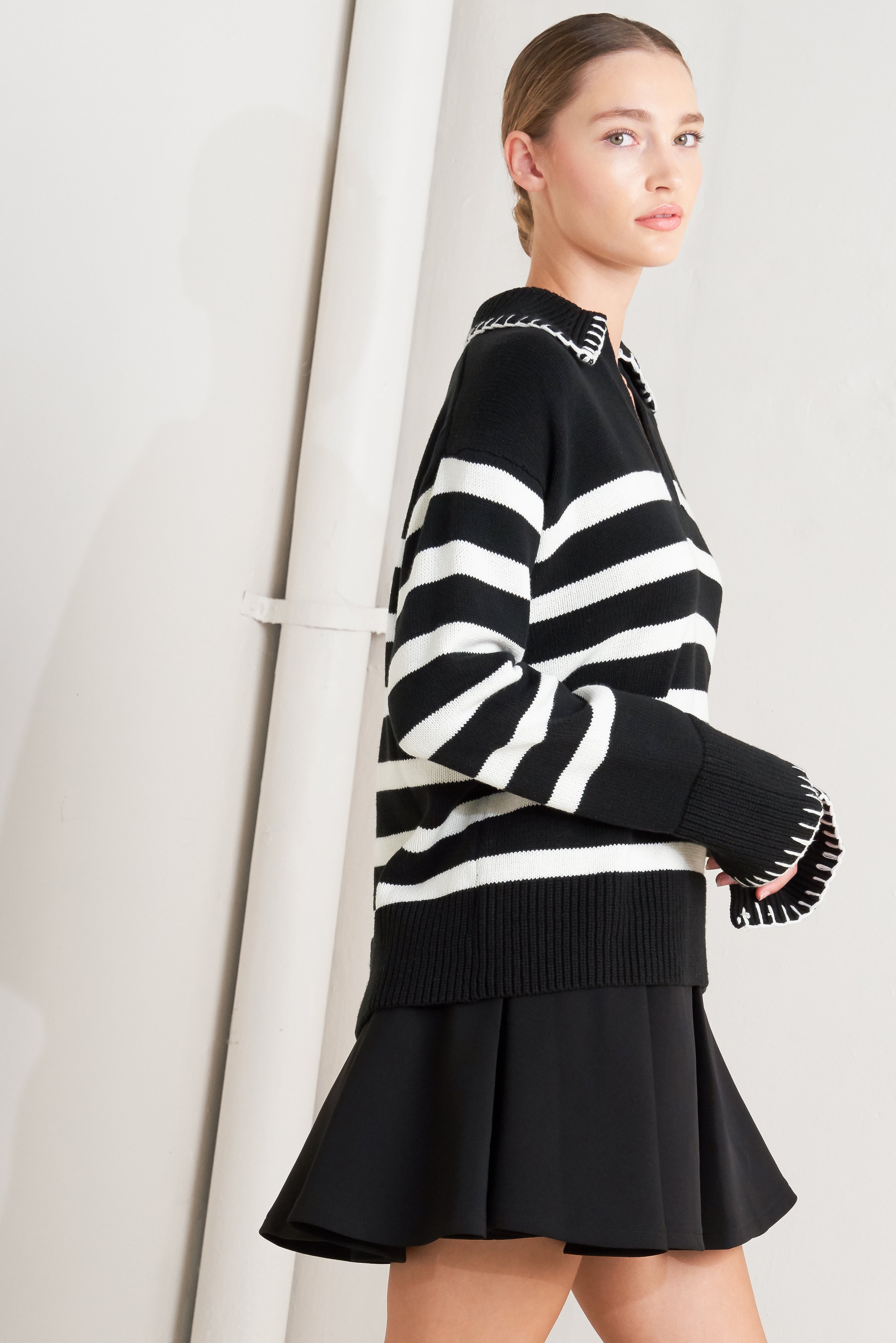 TIMELESS CHARM SWEATER TOP - MaraFormigone