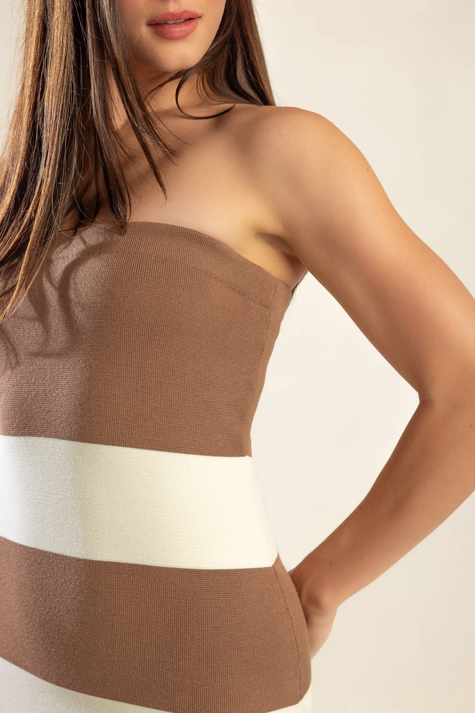 ROMANTIC AFTERNOON SWEATER MIDI TUBE DRESS - MaraFormigone