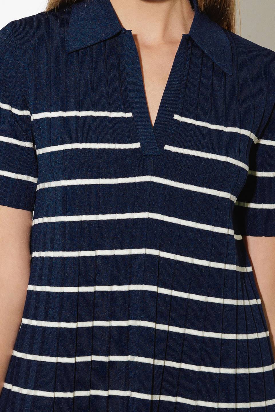 MINIVESTIDO DE PRENDA RÚSTICA