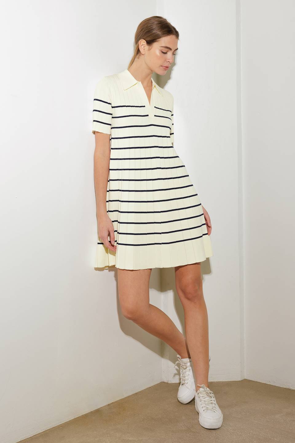 MINIVESTIDO DE PRENDA RÚSTICA