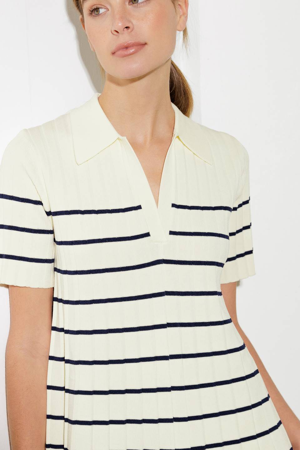 MINIVESTIDO DE PRENDA RÚSTICA