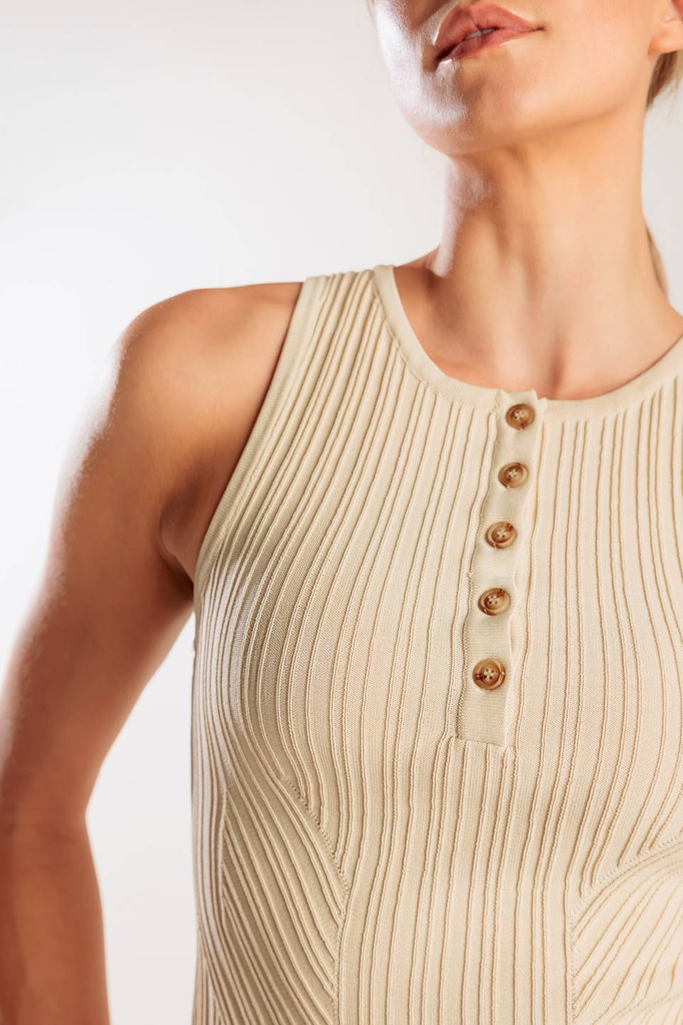 THINKING ABOUT YOU KNIT TANK TOP - MaraFormigone