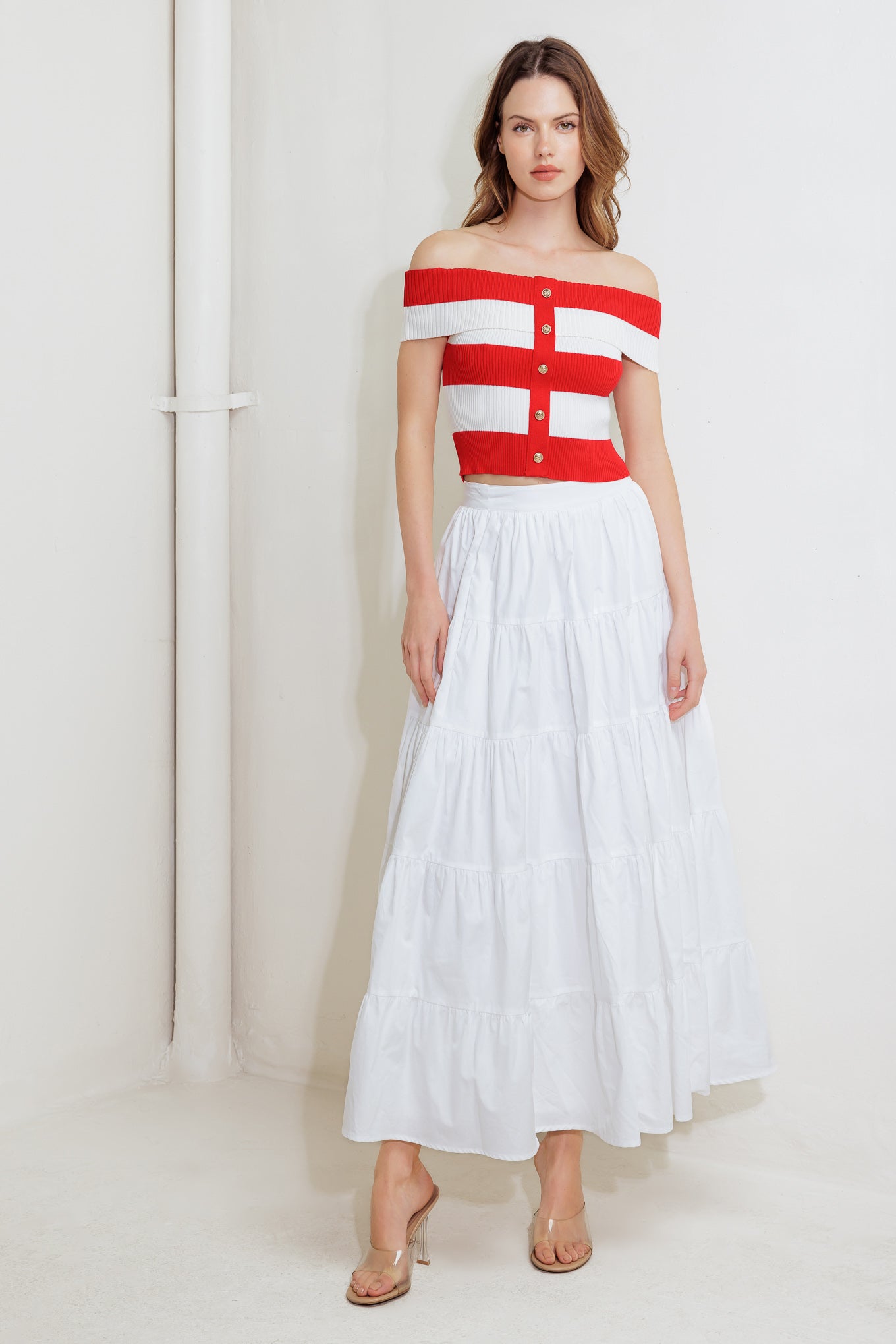 BLUSA DE TRICÔ VERMELHA MODERN MUSE