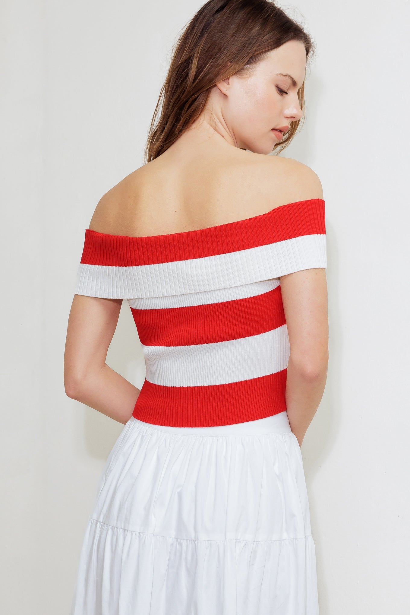 BLUSA DE TRICÔ VERMELHA MODERN MUSE