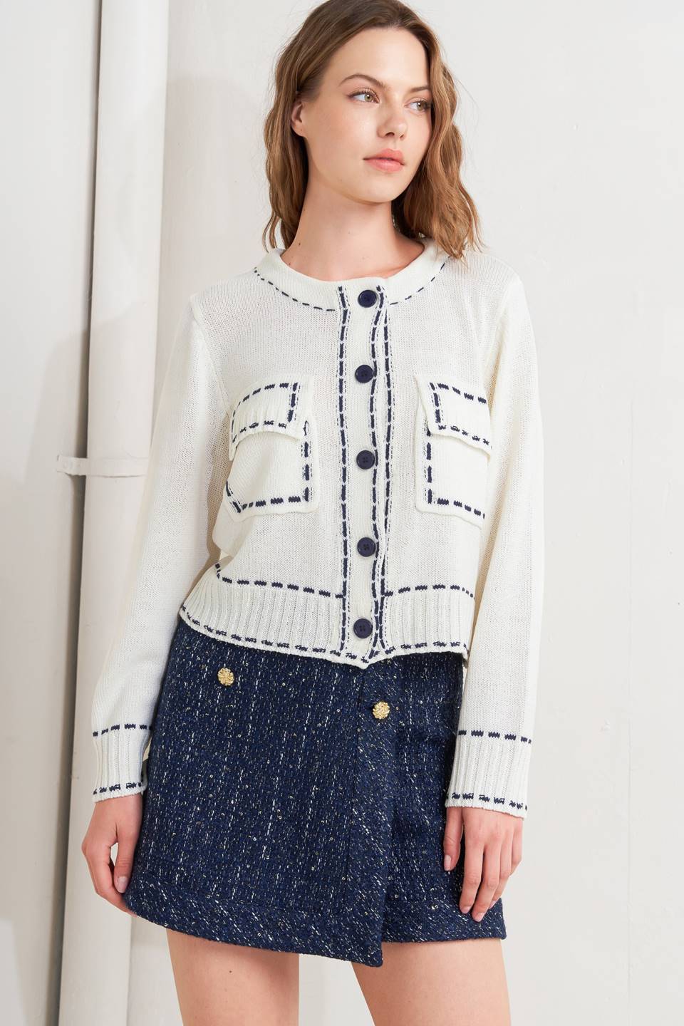 BLUSA DE TRICÔ MONO FRAME