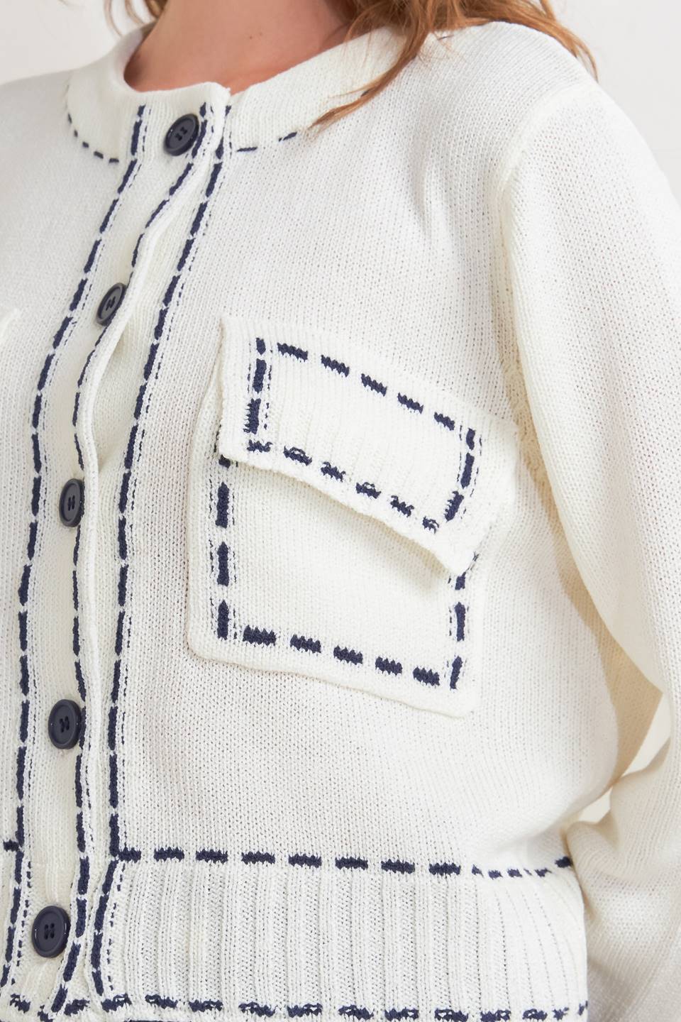 BLUSA DE TRICÔ MONO FRAME