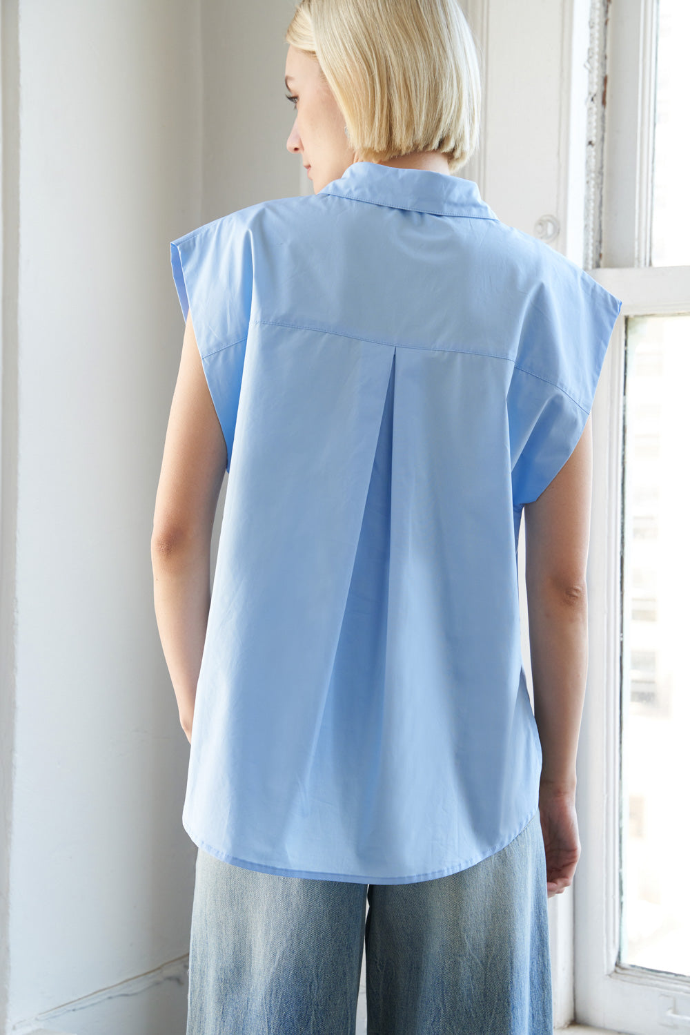 MUITO A COMEMORAR POPLIN TOP