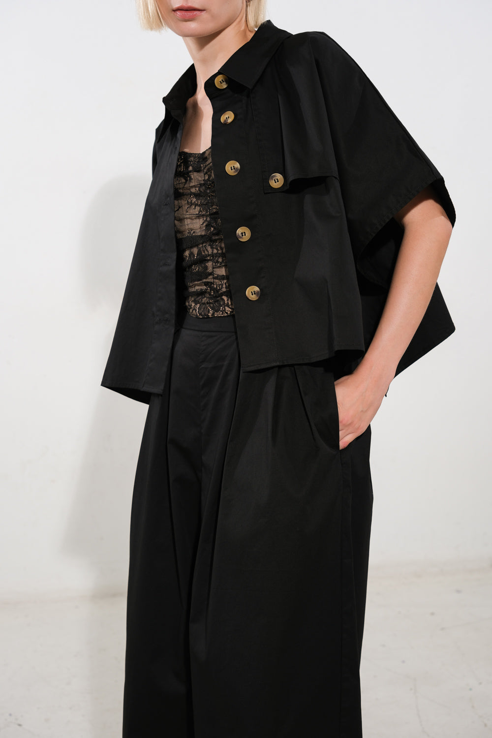 É O MOMENTO PERFEITO BLUSA DE TECIDO