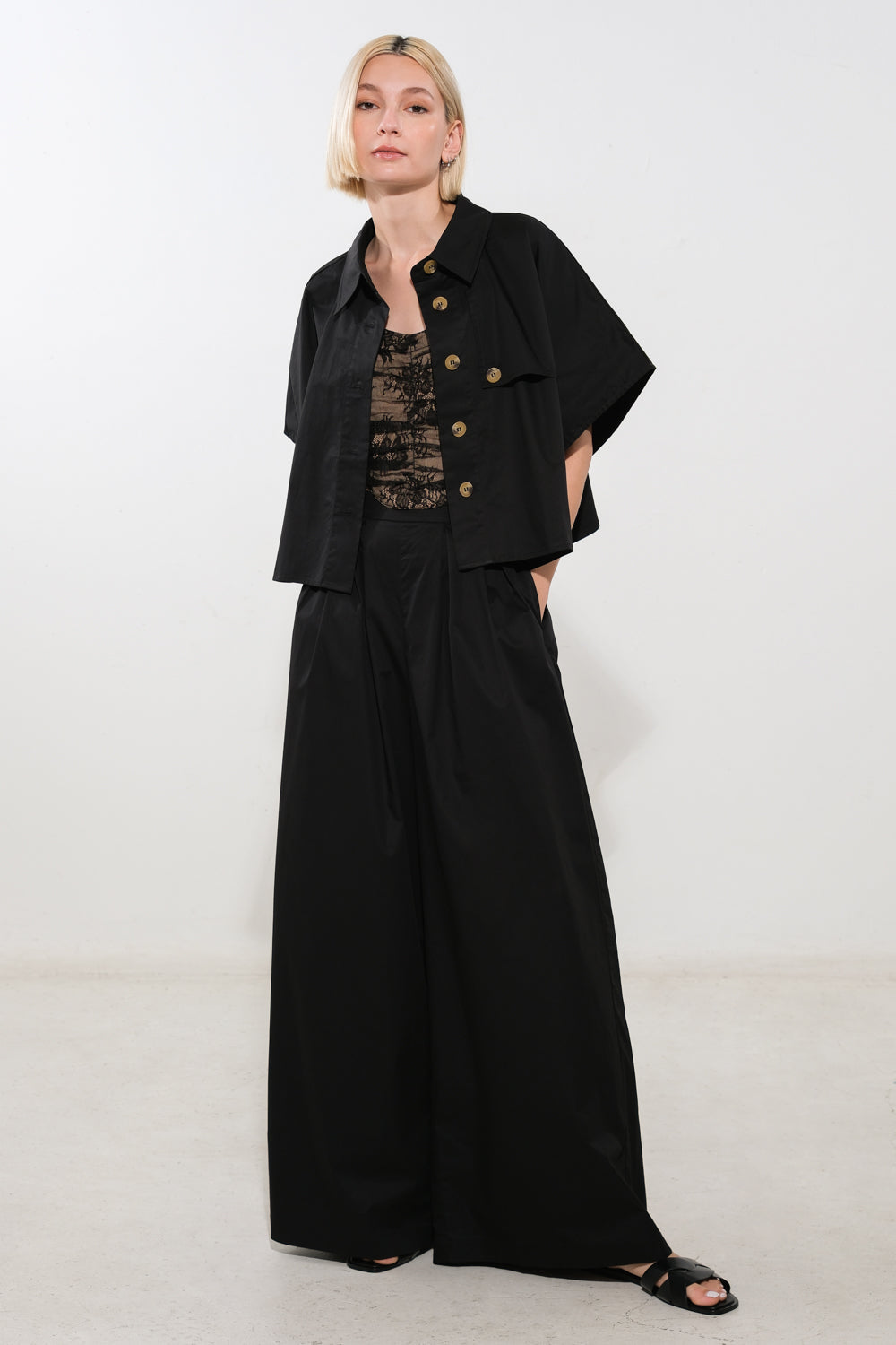 É O MOMENTO PERFEITO BLUSA DE TECIDO