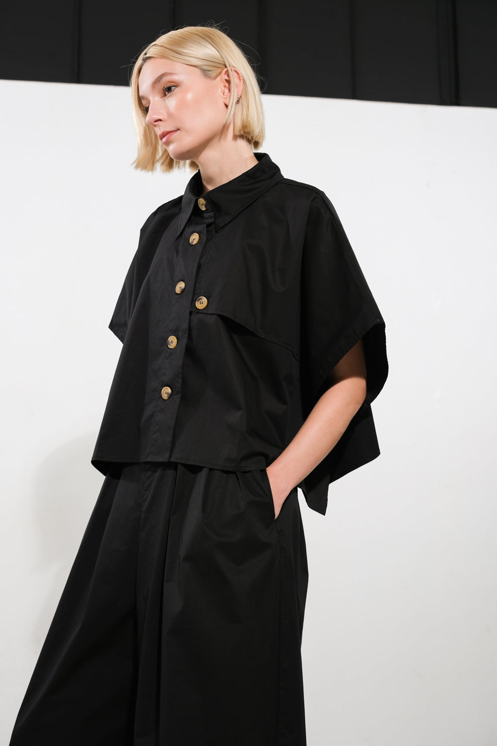 É O MOMENTO PERFEITO BLUSA DE TECIDO