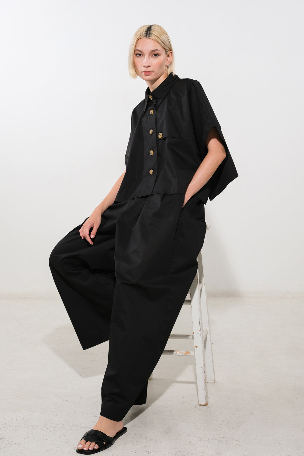 É O MOMENTO PERFEITO BLUSA DE TECIDO