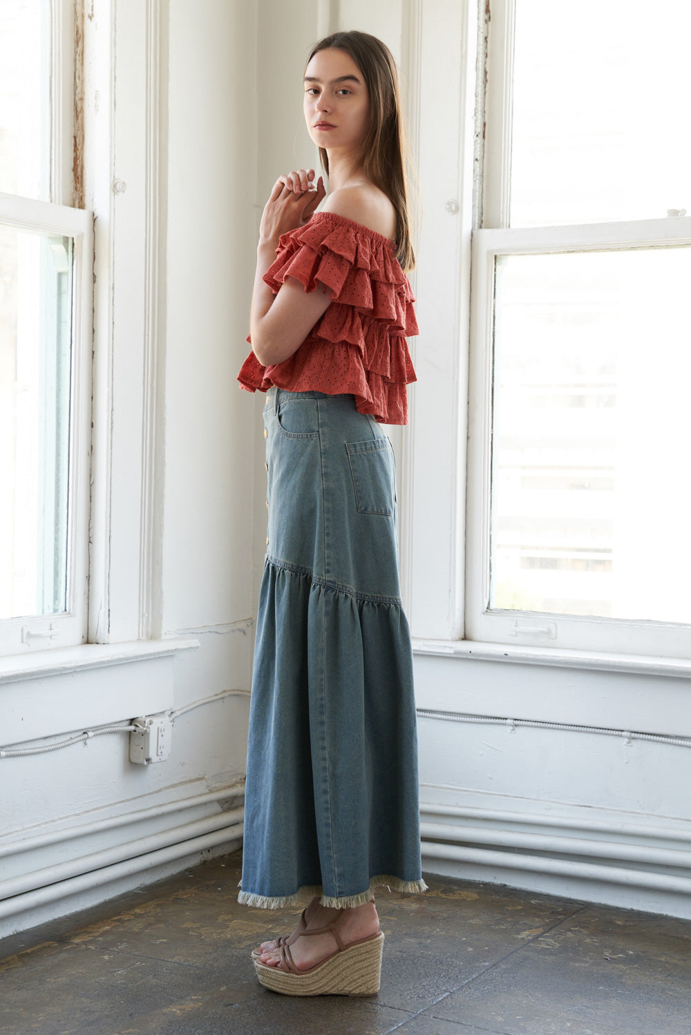 BLUSA OMBRO A OMBRO LOVELY EXISTENCE