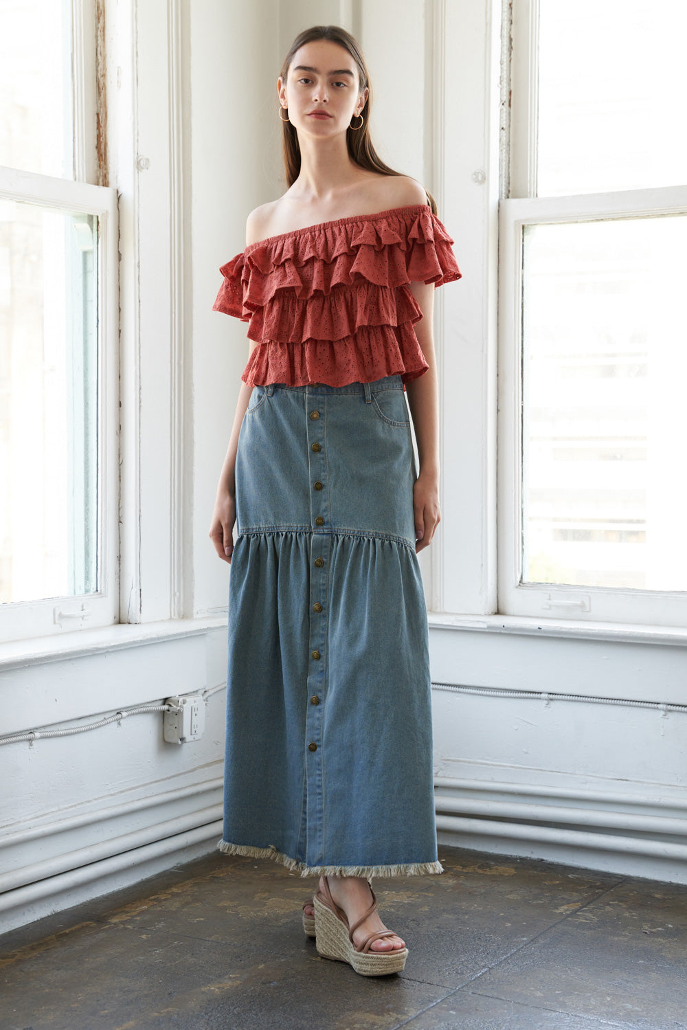 BLUSA OMBRO A OMBRO LOVELY EXISTENCE