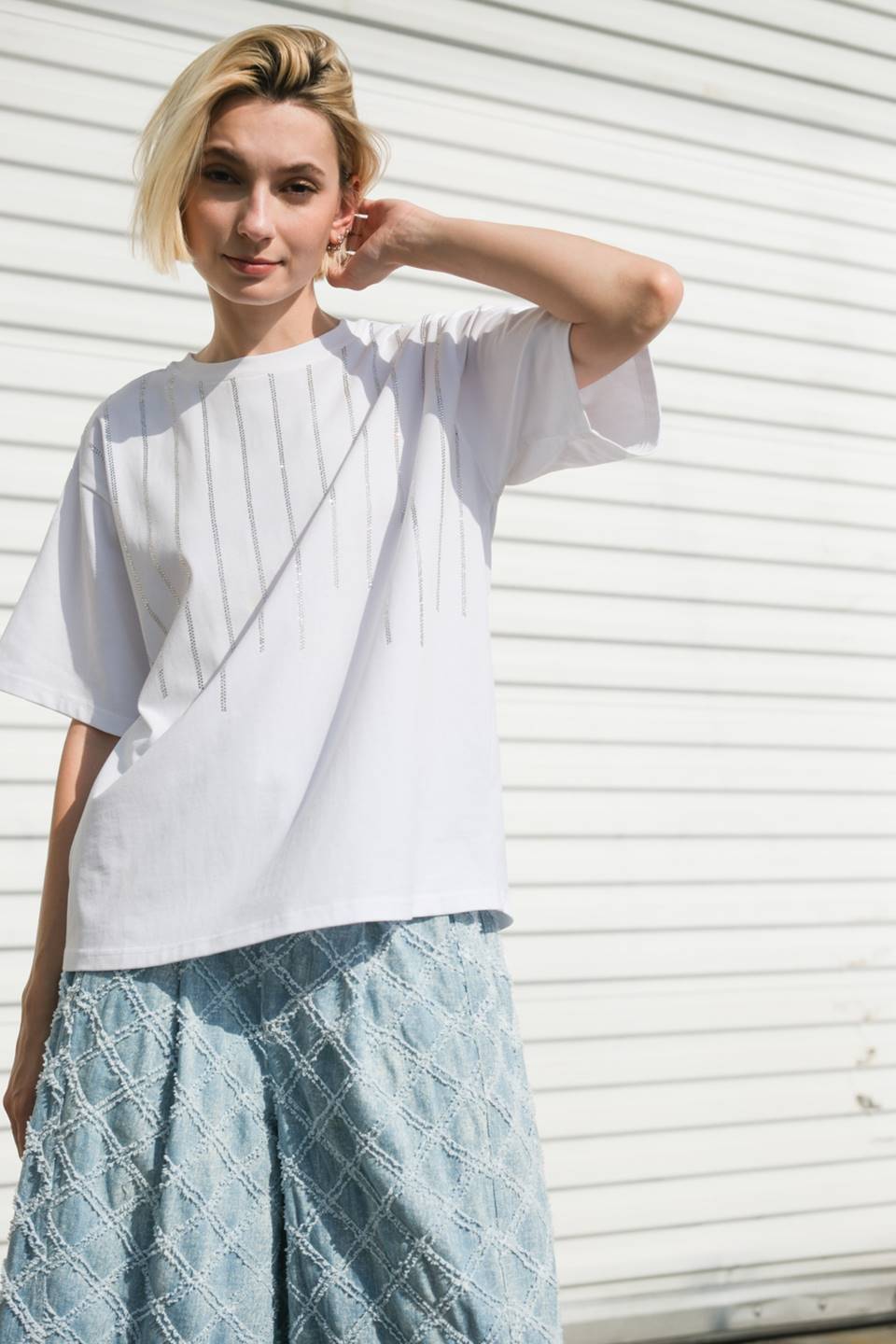 BLUSA DE TRICÔ "LET IT ALL GO"