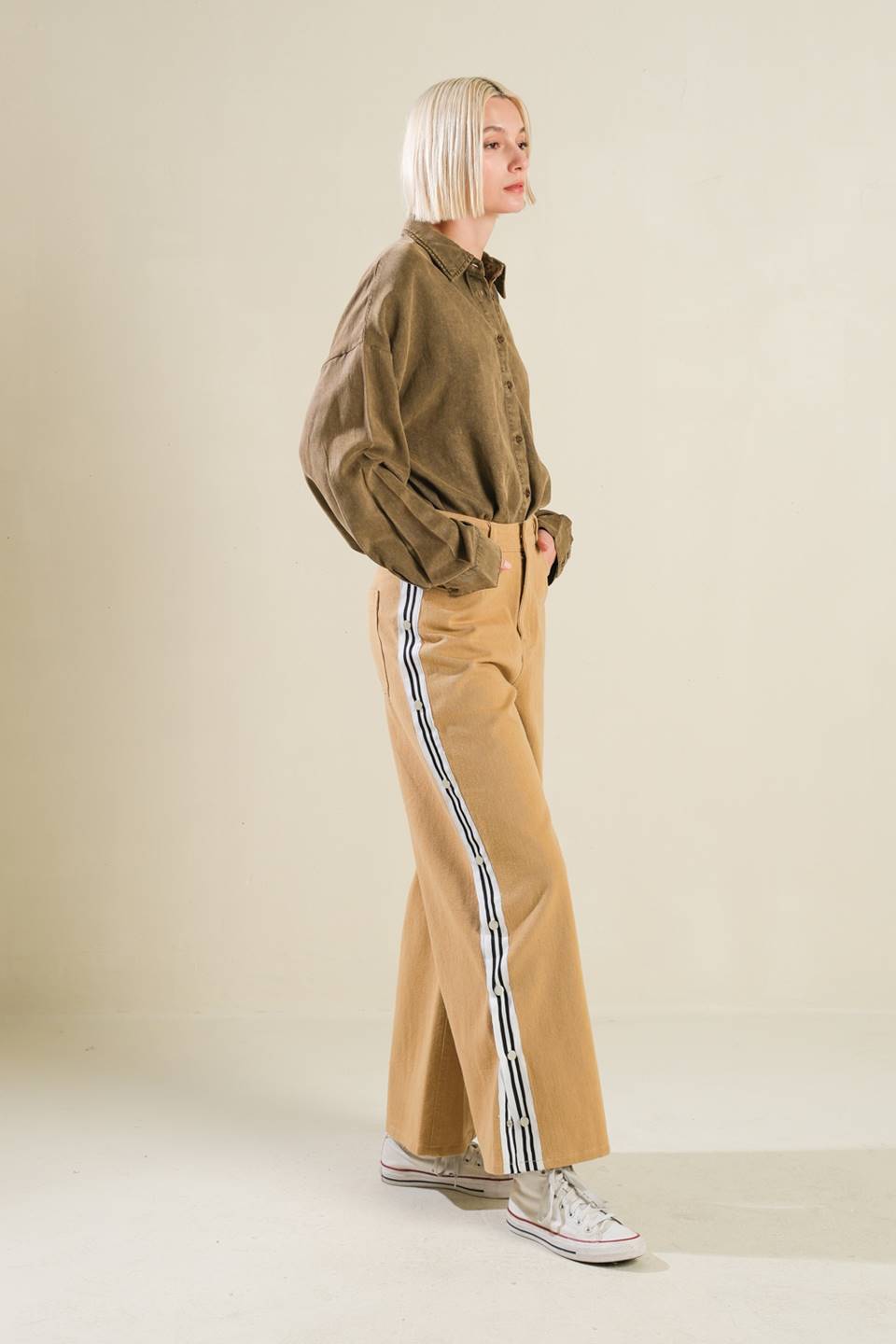 Body de tecido Park Avenue