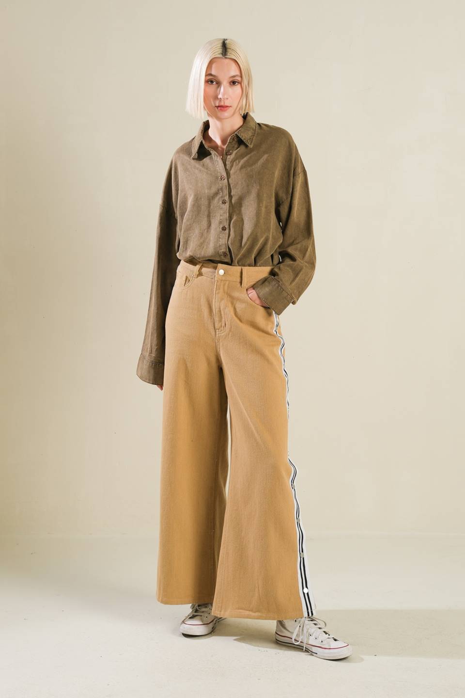 Body de tecido Park Avenue