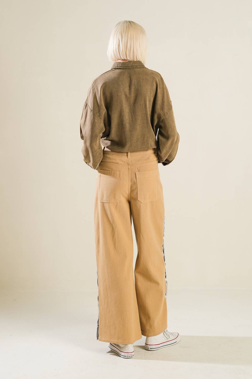 Body de tecido Park Avenue