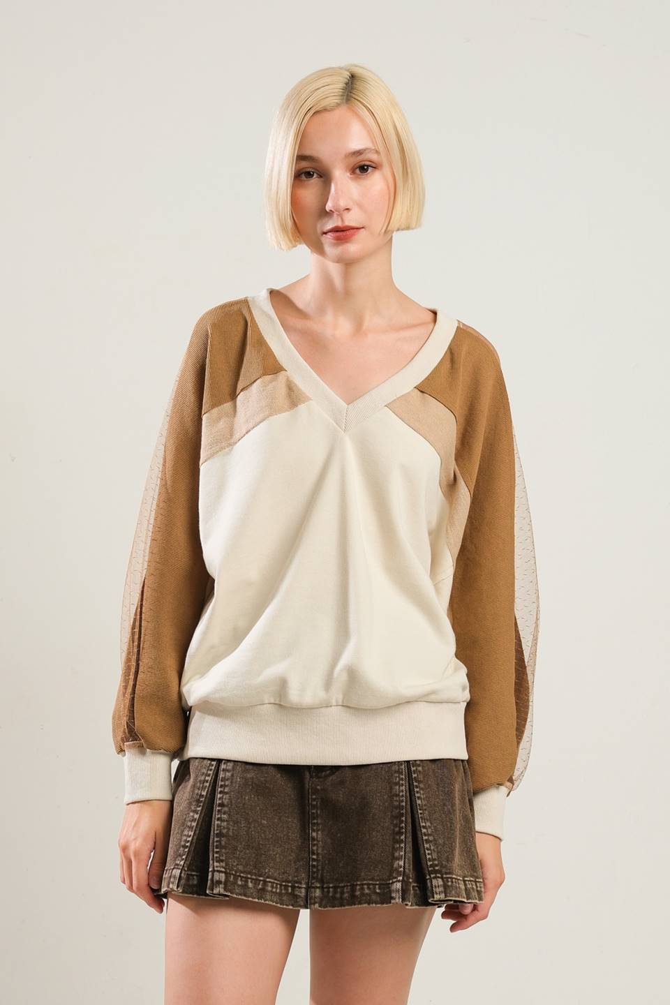 LAST FLING CREA, BLOCKED TOP - MaraFormigone