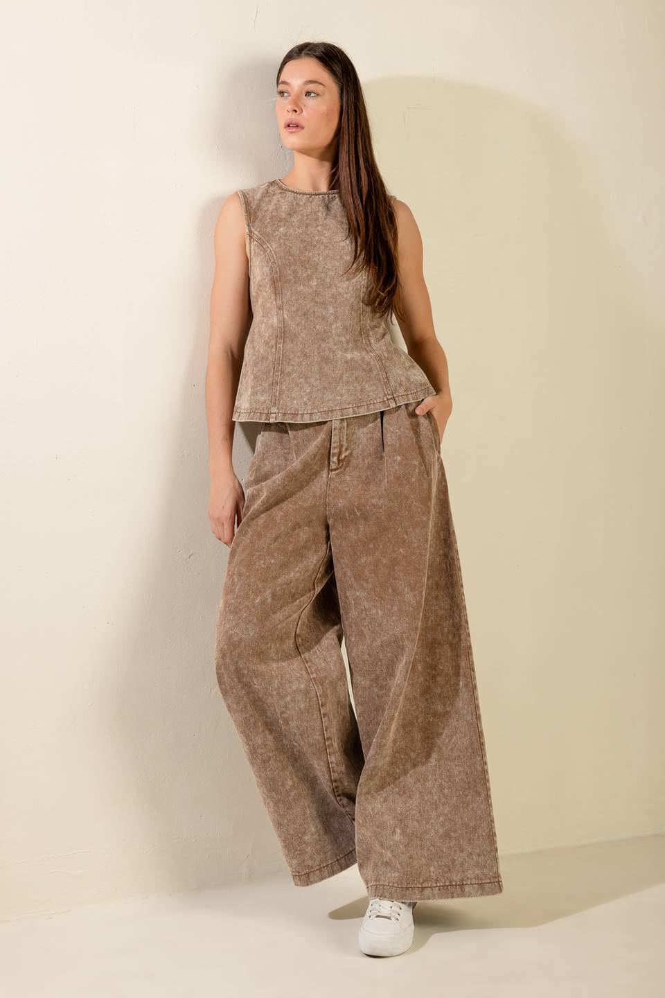 SAFE TO SAY TWILL TOP - MaraFormigone