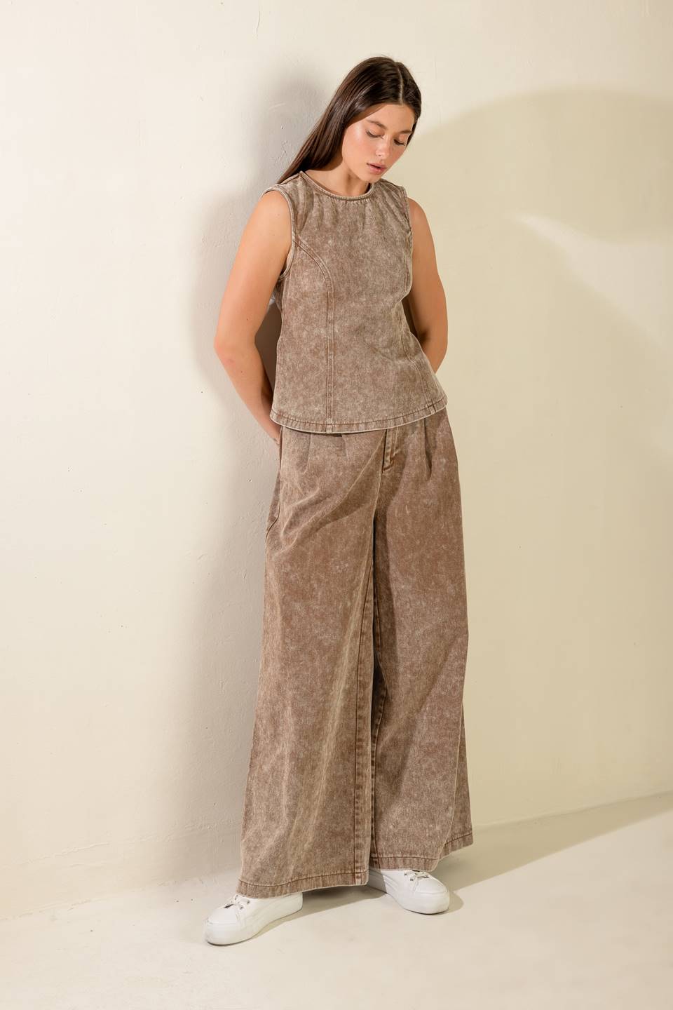 SAFE TO SAY TWILL TOP - MaraFormigone