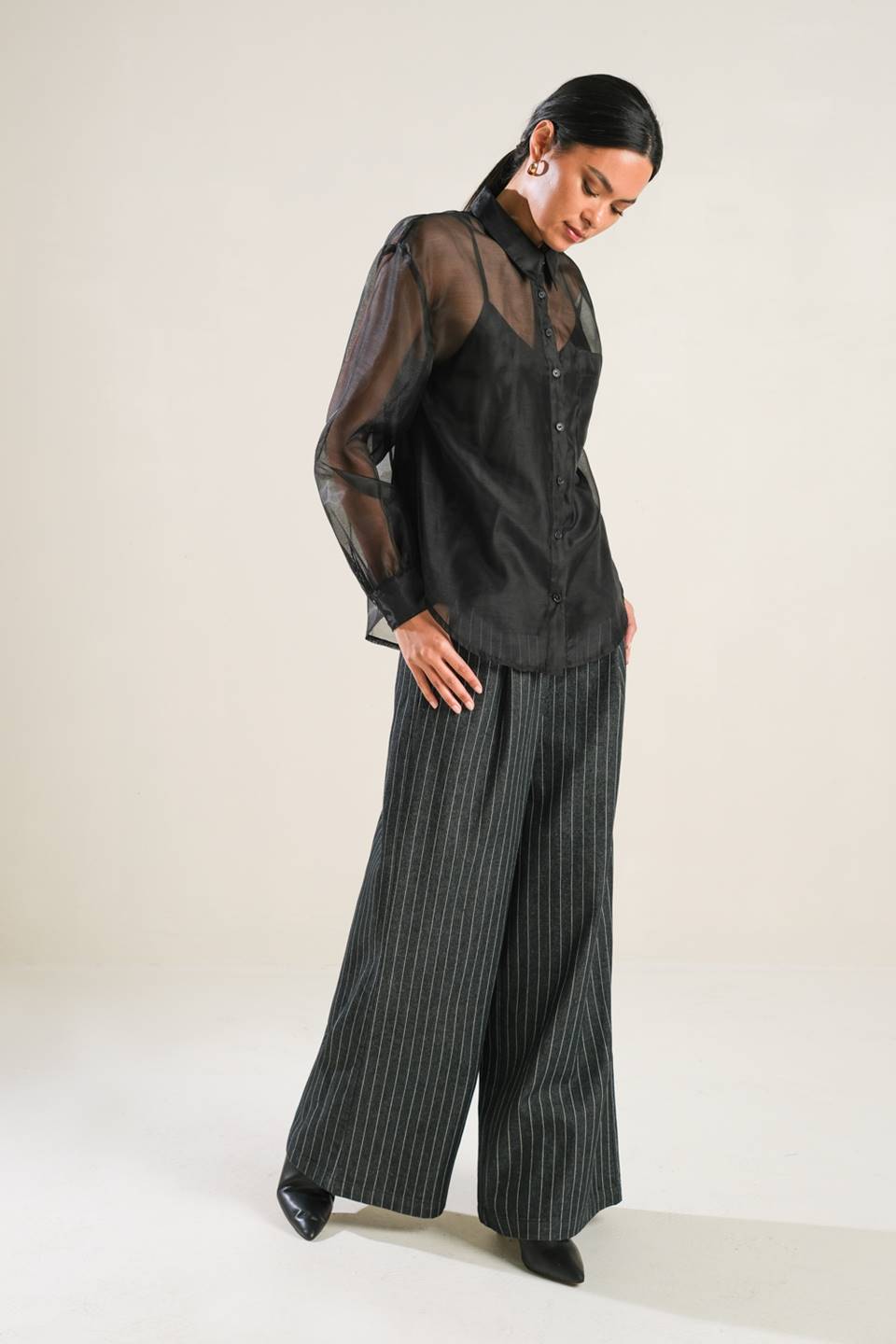 TOP DE ORGANZA AMOR SOBRE EL MIEDO