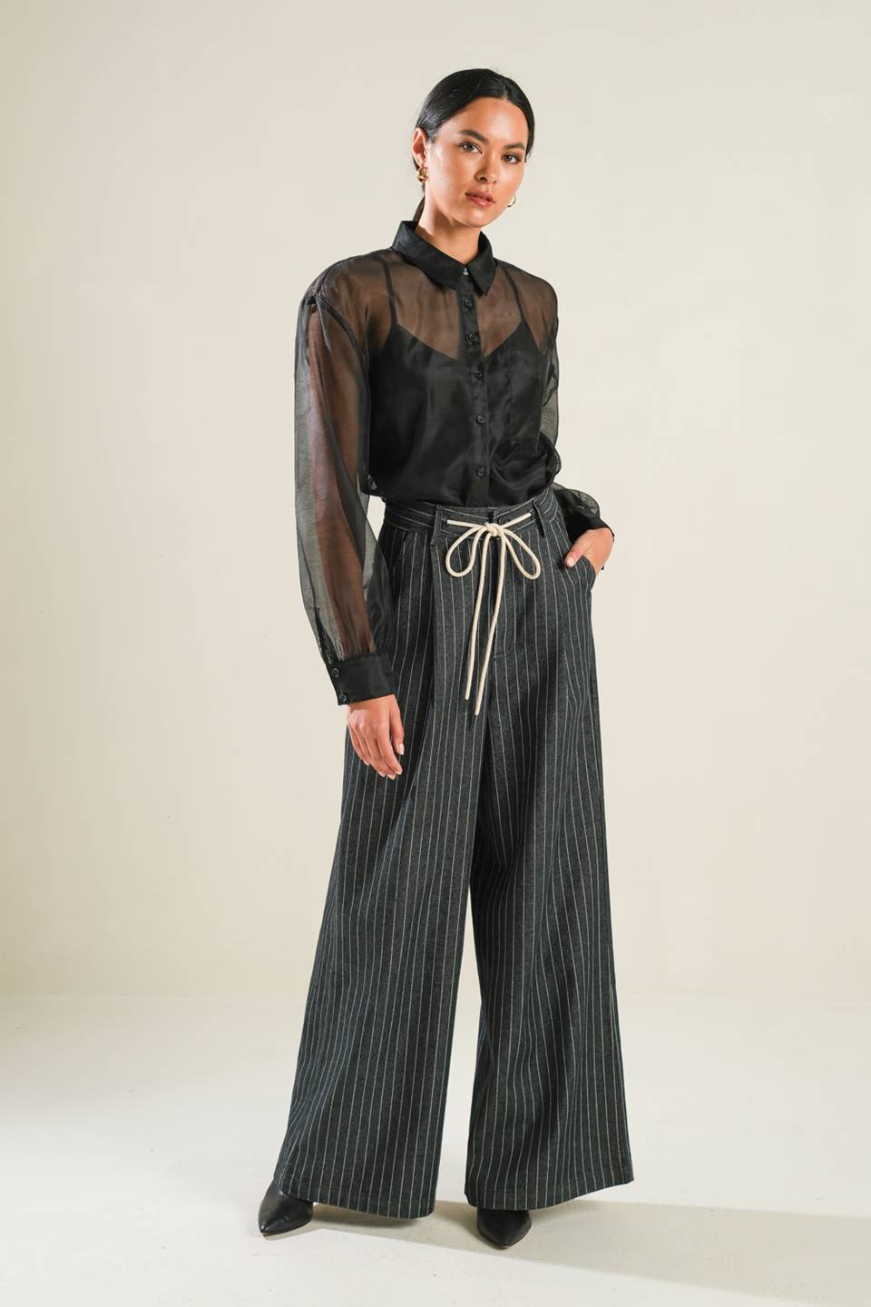 TOP DE ORGANZA AMOR SOBRE EL MIEDO