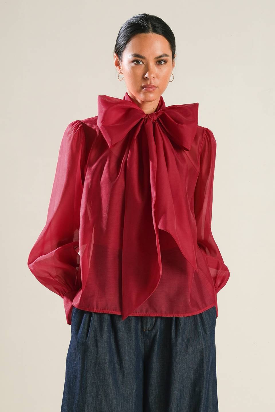 ON THIS DAY ORGANZA TOP - MaraFormigone