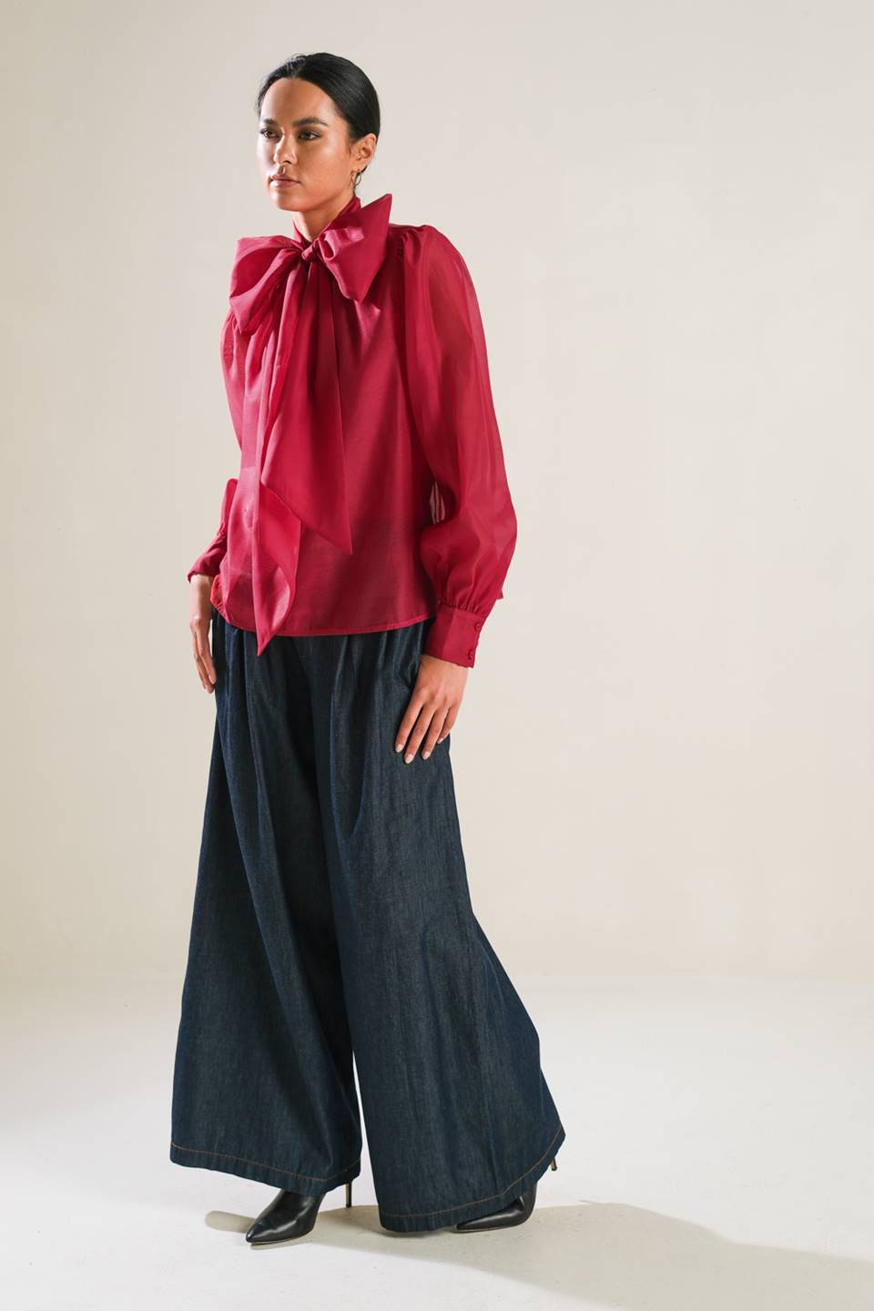 ON THIS DAY ORGANZA TOP - MaraFormigone