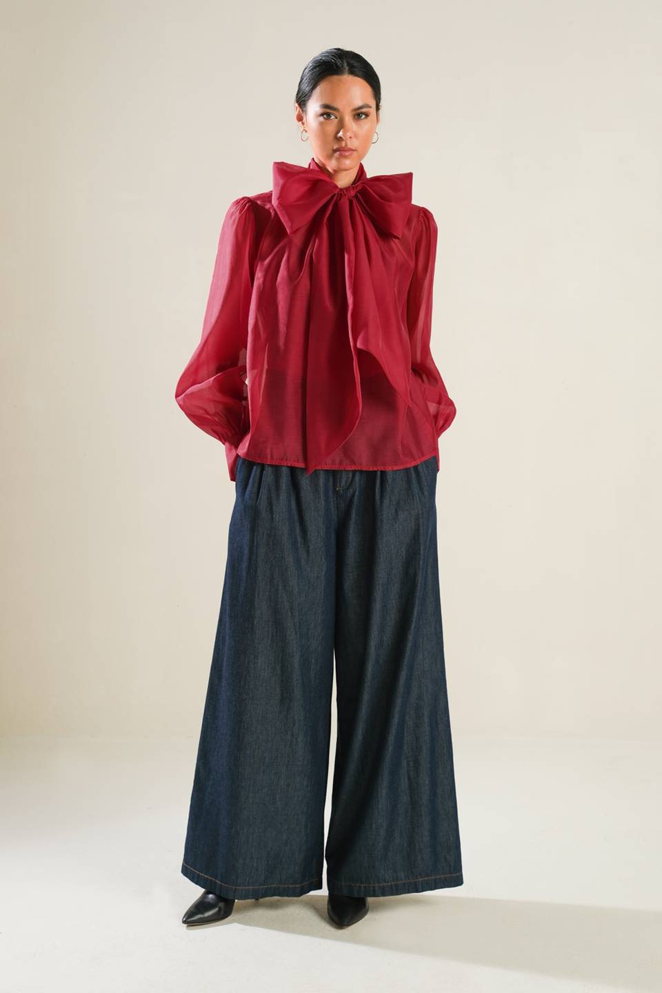 ON THIS DAY ORGANZA TOP - MaraFormigone