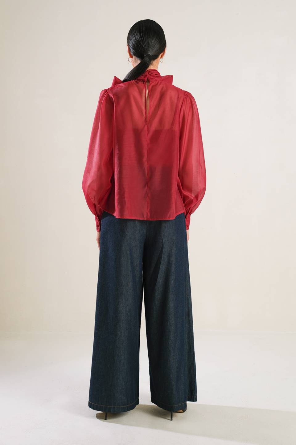 ON THIS DAY ORGANZA TOP - MaraFormigone