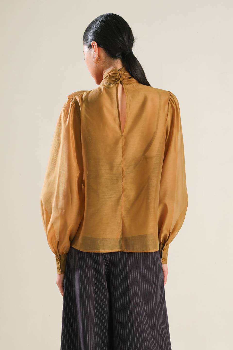 ON THIS DAY ORGANZA TOP - MaraFormigone