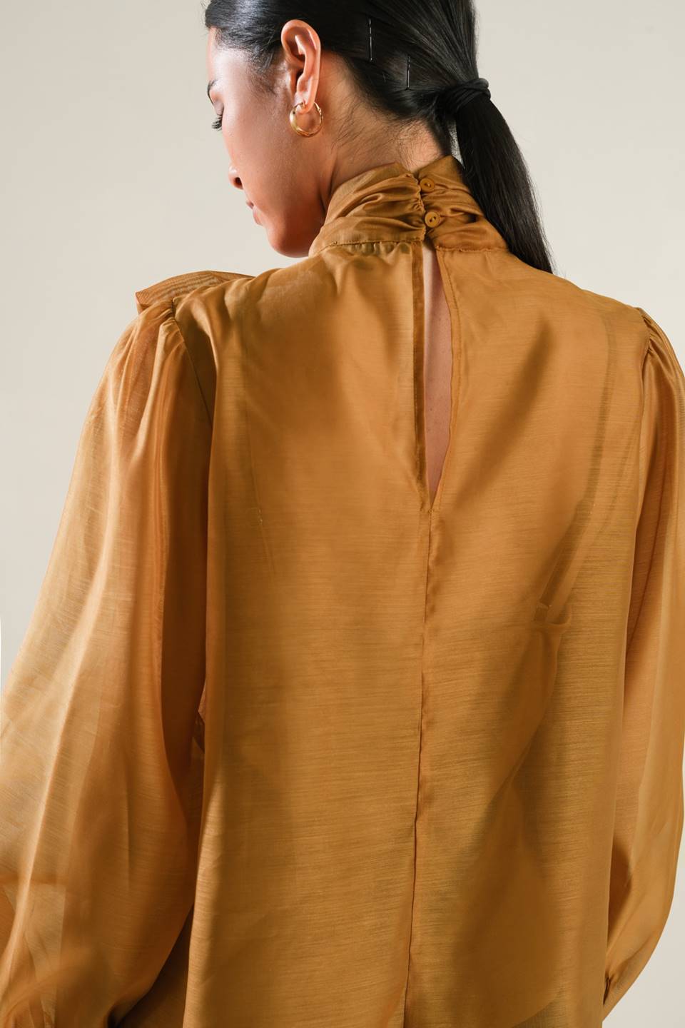 ON THIS DAY ORGANZA TOP - MaraFormigone