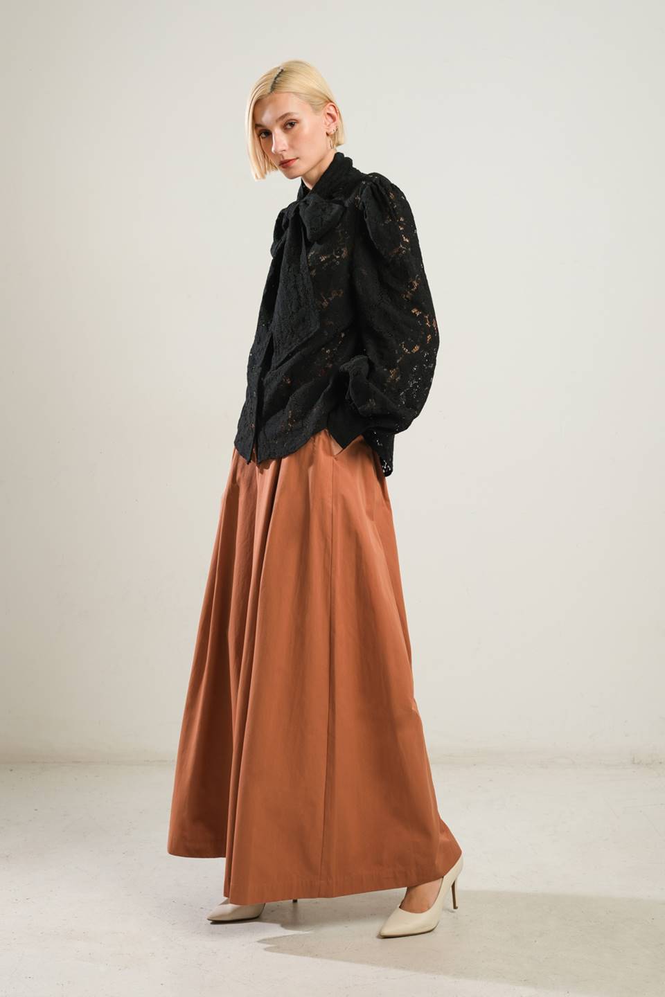 TOP DE ENCAJE TEJIDO PRINCESA PATRIÓTICA